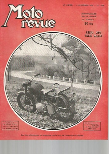 Moto revue 109 250 - n°1.109,