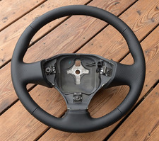 NEW leather steering wheel for Fiat Ducato Peugeot Boxer Jumper Hymer 2002-2006