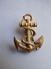 ANCRE DE MARINE EN LAITON N°3 / TROUPES COLONIALES INDOCHINE ALGERIE