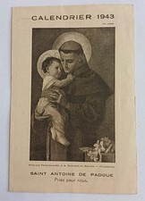 Ancienne image pieuse