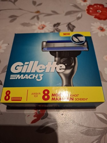 Lot lames gillette mach3 - 8, lames.