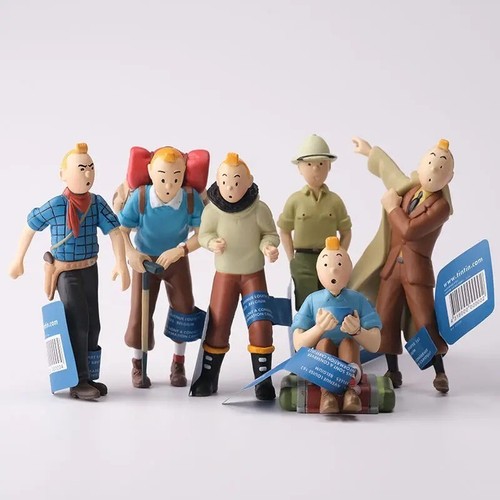 Lot figurines tintin les - lot, de