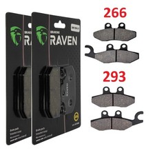 2 Kit plaquettes frein Av Ga