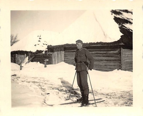 Soldat allemand raquettes - soldat,