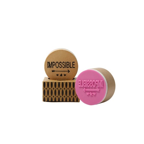 Tampon pop stamp rond - rond,