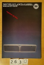 LANCIA GAMMA BERLINE ET COUPE