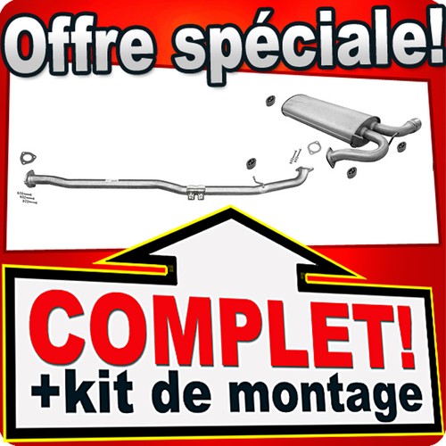 Echappement pour opel antara - echappement,