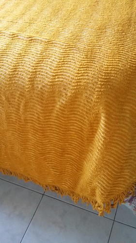 Ancien dessus lit chenille - ancien,