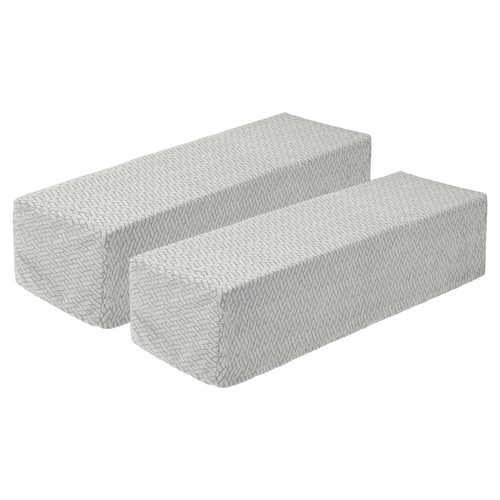 2pcs housses accoudoir - 2pcs, d'accoudoir