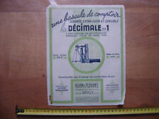 Antique Advertising WEIGHING INSTRUMENTS Weightless Scale Jarville KUHN FLLEICHEL