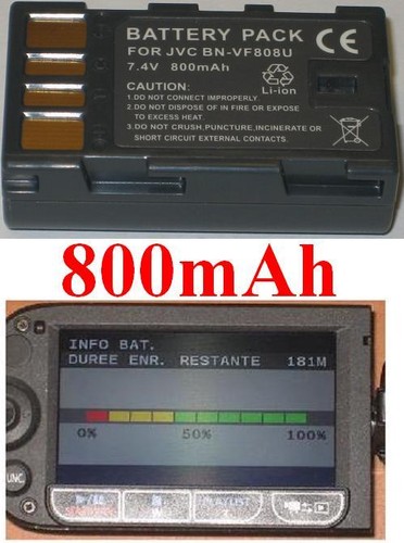 Batterie 800mah type vf808 - type, bn-vf808