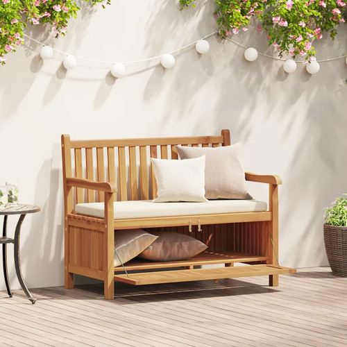Banc jardin avec stockage - de,