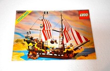 RARE ! LEGO - 6285 - NOTICE ORIGINALE  - Bateau Pirate Ship Black Seas Barracuda