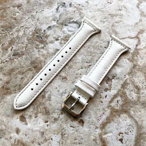 Blanc slim élégant - Élégant, cuir