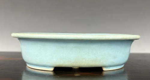 Pot bonsaï japonais signé - pot,