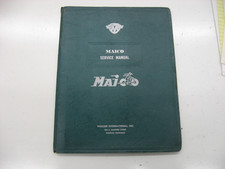 1956 1957 1958 Maico Typhoon Maicoletta Blizzard 250 400 Service Book Manual