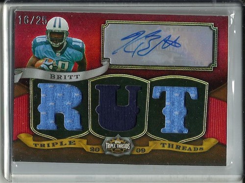 Kenny britt 2009 topps - kenny,