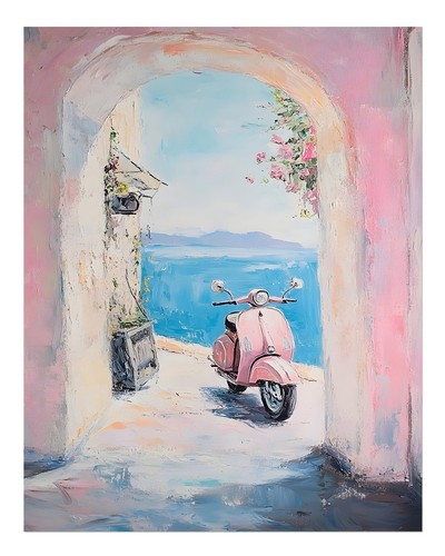 Affiche scooter