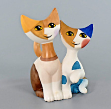 ROSINA WACHTMEISTER for GOEBEL CERAMIC CAT FIGURINE ANDREA AND PIERO 7cm