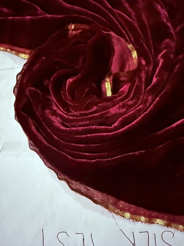 Tissu velours soie - velours,