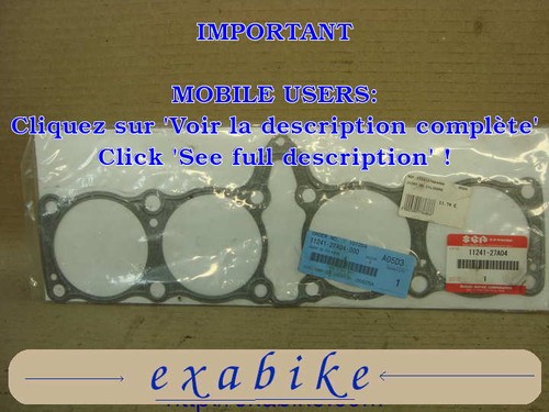 Joint embase pour suzuki - d'embase,