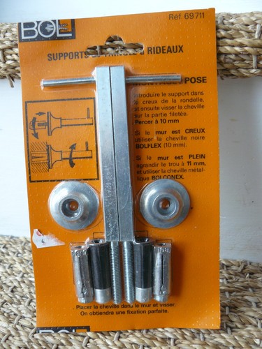 Support tringles rideaux - support,