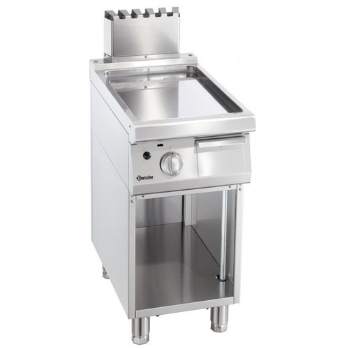 Plaque grill gaz lisse sur - plaque,