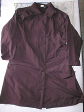 MANTEAU VINTAGE : *** IMPERMÉABLE MAUVE *** - EN BON ÉTAT (15)