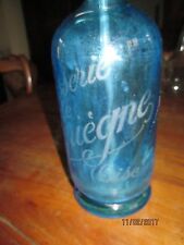 bottle-water siphon of Seltz "brasserie de Compiègne-Oise"- wax-chalker