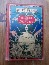 7900 Jules Verne  Le Sphinx des Glaces Hetzel Premier tirage