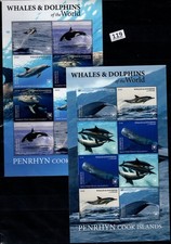 NM PENRHYN 2020 - MNH - WHALES - DOLPHINS