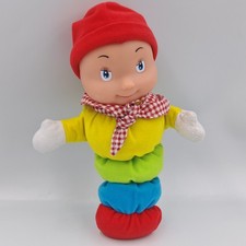 Doudou Luciole chenille vert