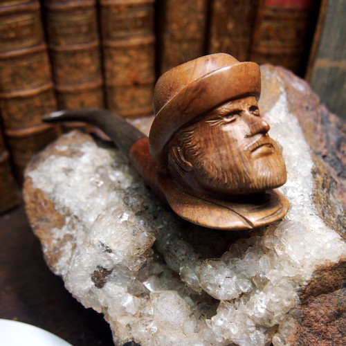 Pipe bruyere sculptée - bruyere,