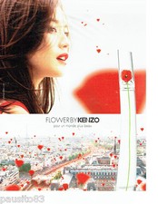 PUBLICITE ADVERTISING 1016  2015  Flower by Kenzo  parfum femme