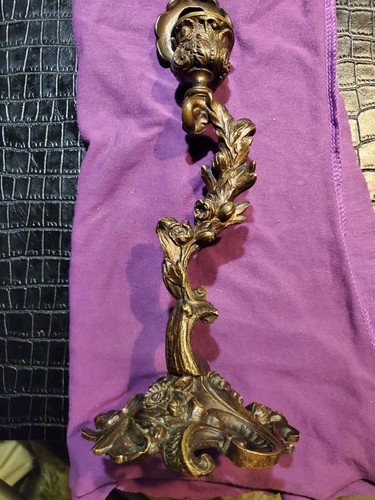 Ancien bougeoir chandelier - , en