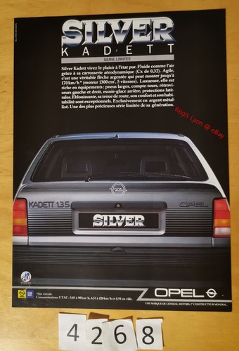 Opel kadett silver - opel, série
