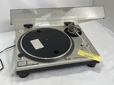 Technics SL-1200MK2 with Dust Cover , Hinges  Direct Drive DJ Turntable  Japan