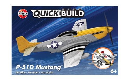 51d mustang quickbuild - p-51d,