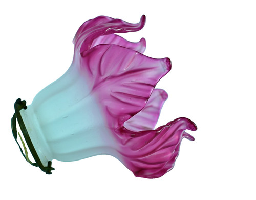 Ancienne tulipe pour - , lampe