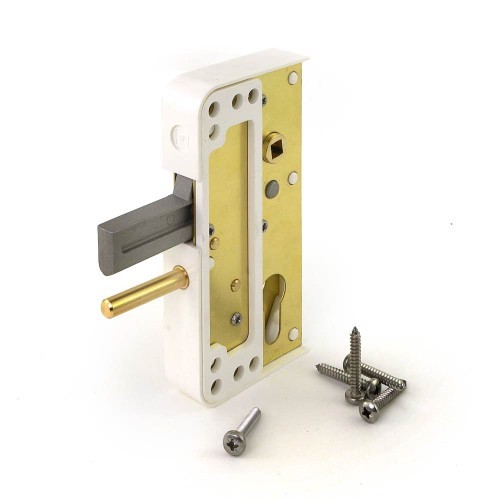 Serrure portail pvc - de, à