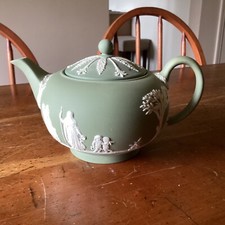 Wedgwood Sage Color Teapot