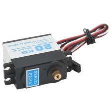 20KG RC Servo High Torsion Copper Aluminum Gear Waterproof Digital Servo With