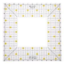  Quilting Templates Patchwork Ruler Guide Passe Couture Règle Carrée