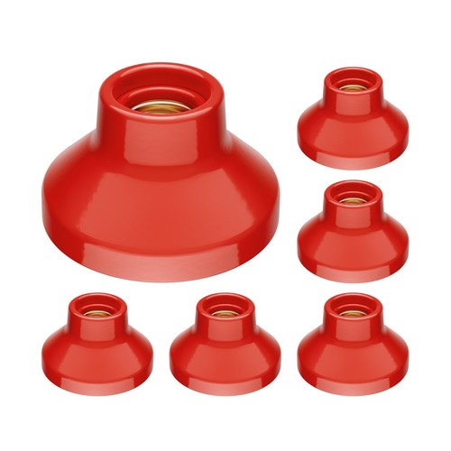 Plafonnier douille lampe - 6x, de