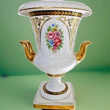 grand vase médicis en porcelaine alka kunst bavaria germany vintage