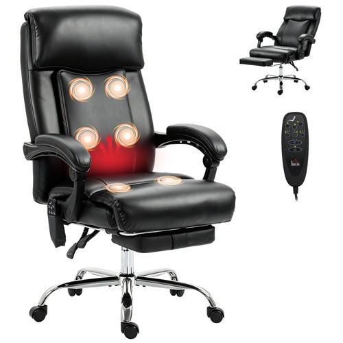 Homcom fauteuil bureau - fauteuil, de