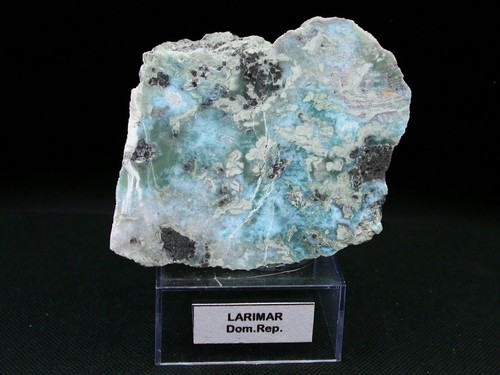 Larimar - larimar, (pectolite