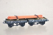 Hornby Kit Construit Grand Central Gcr Traversin Plat Wagon Avec Charge Og