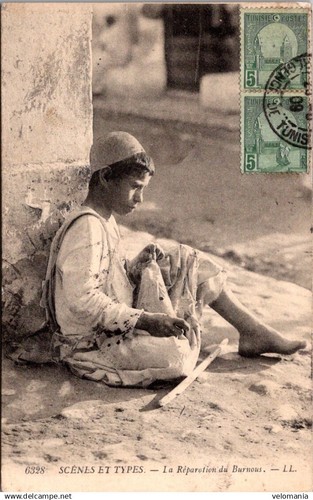 S20897 cpa tunisie la - -,