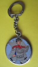 RARE 1950s Enamel Keychain, IronEmbal Metal Box Maker